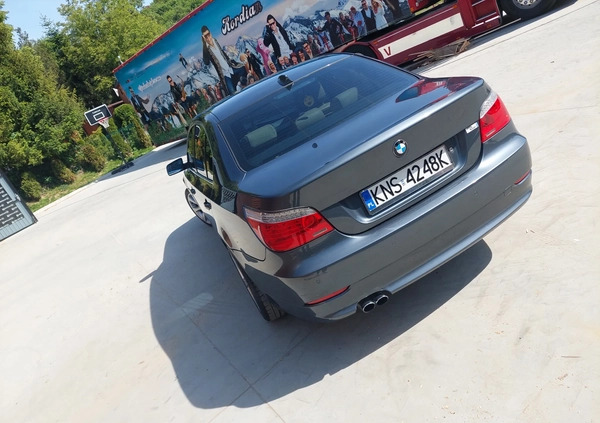 BMW Seria 5 cena 37500 przebieg: 254700, rok produkcji 2008 z Lubin małe 137